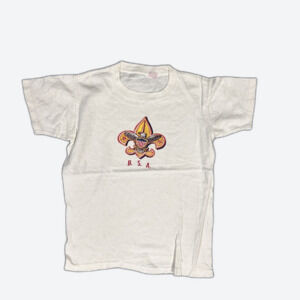 Vintage 50s Boy Scouts Of America Fleur-de-Lis T-Shirt